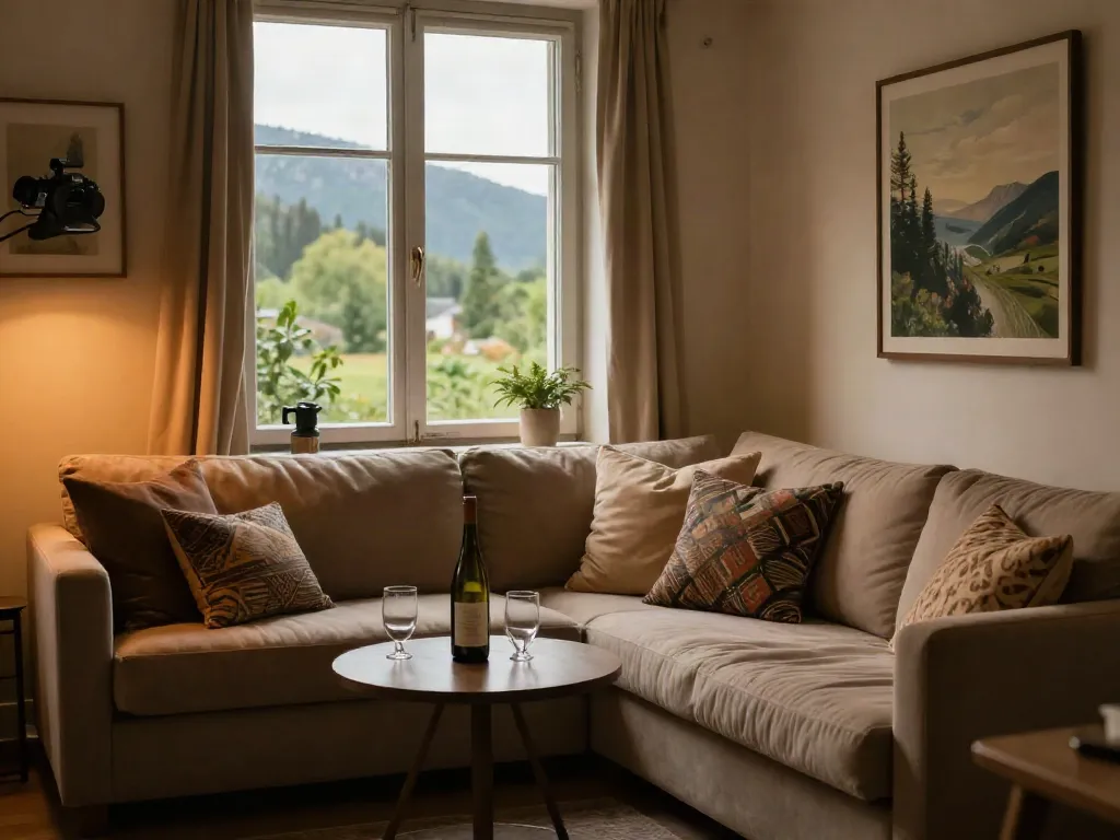 Cozy and inviting discreet apartments in northern Israel for private gatherings.